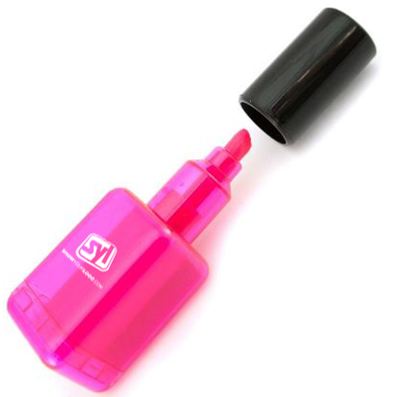 Nail Polish Highlighter Marker - nailpolishpink