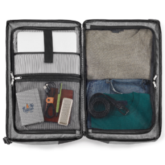 Nomad Must Haves Weekender Duffle-Backpack - nomadwbpgreylaptoppocketandmesh organizer
