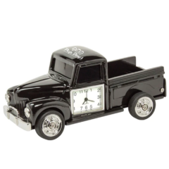 Pick Up Truck Clock - pickuptruckclockblack