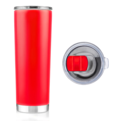 Slim Jim Insulated Tumbler – 24 oz - slimjimred