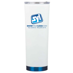 Slim Jim 2 Insulated Tumbler – 24 oz - whiteblue