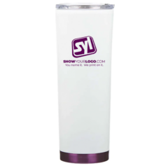 Slim Jim 2 Insulated Tumbler – 24 oz - whitepurple