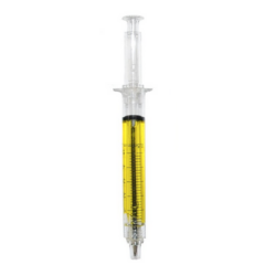 Syringe Pen - yellow