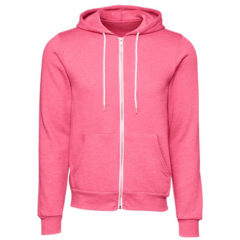 BELLA + CANVAS Unisex Sponge Fleece Full-Zip Hoodie - 100476_f_fm