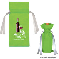 Wine Bottle Non-Woven Gift Bag - 3312_LIM_Colorbrite