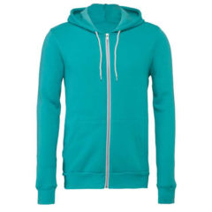 BELLA + CANVAS Unisex Sponge Fleece Full-Zip Hoodie - 37890_f_fm