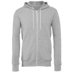 BELLA + CANVAS Unisex Sponge Fleece Full-Zip Hoodie - 38826_f_fm