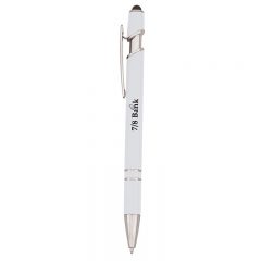 Roslin Incline Stylus Pen - 578_WHT_Silkscreen