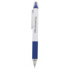 Sayre Highlighter Pen - 580_WHTBLU_Silkscreen