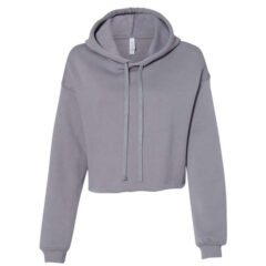 BELLA + CANVAS Women’s Cropped Fleece Hoodie - 73891_f_fm
