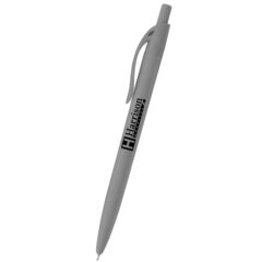 Sleek Write Rubberized Pen - 800_GRA_Silkscreen