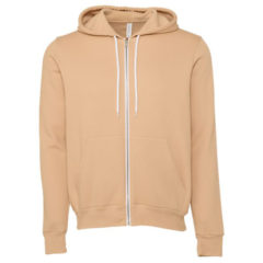 BELLA + CANVAS Unisex Sponge Fleece Full-Zip Hoodie - 82557_f_fm