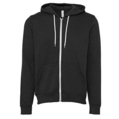 BELLA + CANVAS Unisex Sponge Fleece Full-Zip Hoodie - 82567_f_fm