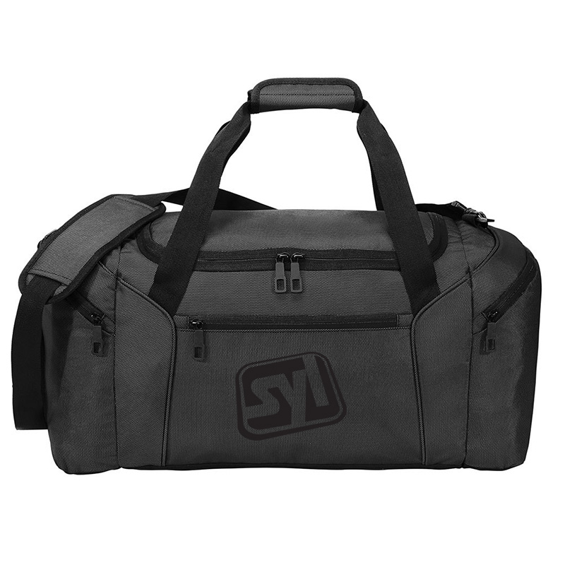 Port Authority® Form Duffel - 9723-DarkGrey-1-BG805DarkGreyFlatFront-1200W