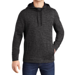 Sport-Tek® Triumph Hooded Pullover - 9737-BlackHthr-1-ST280BlackHthrModelFront-1200W