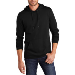 District® Featherweight French Terry™ Hoodie - 9747-Black-1-DT571BlackModelFront-1200W