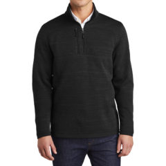 Eddie Bauer® Sweater Fleece 1/4-Zip - 9752-Black-1-EB254BlackModelFront-1200W