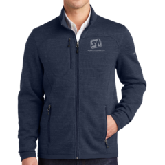 Eddie Bauer® Sweater Fleece Full-Zip - 9753-RiverBlueHth-1-EB250RiverBlueHthModelFront-1200W