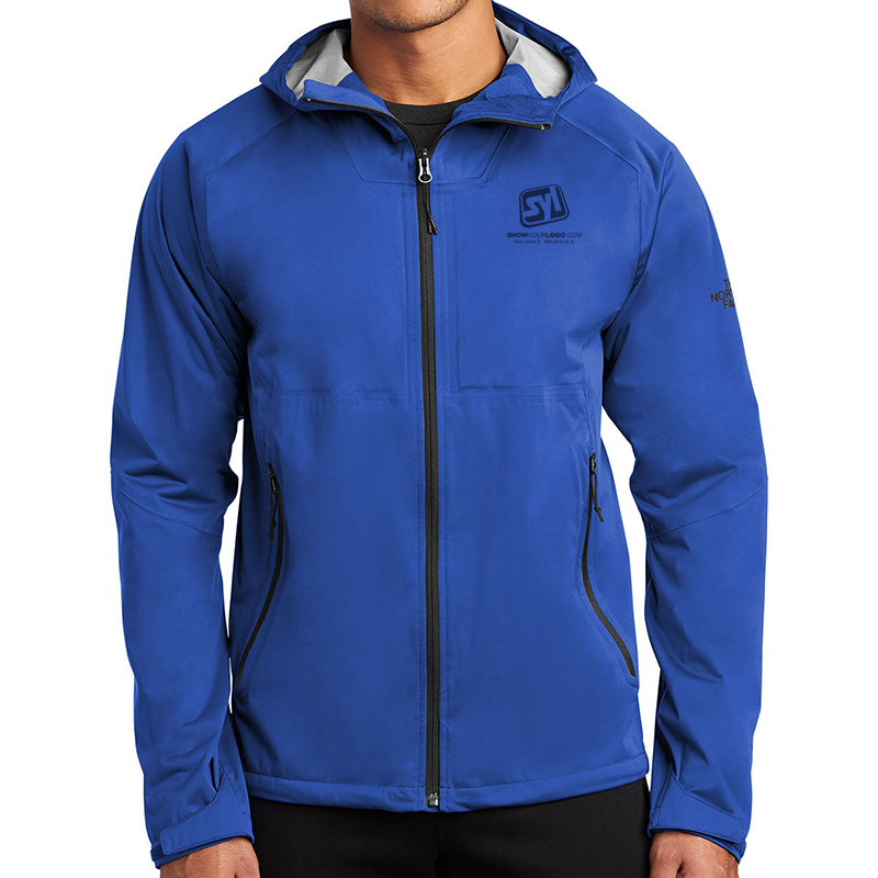 north face all over print coat