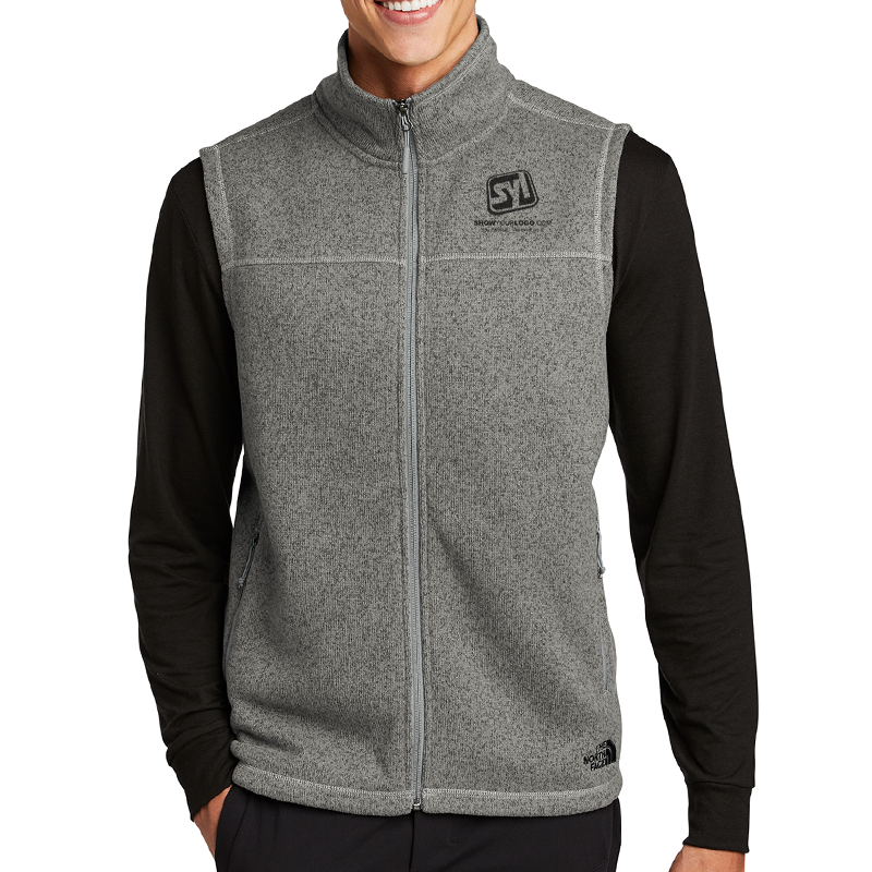 The North Face ® Sweater Fleece Vest - Show Your Logo