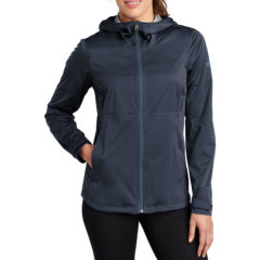 The North Face® Ladies All-Weather DryVent™ Stretch Jacket - 9814-UrbanNavy-1-NF0A47FHUrbanNavyModelFront-1200W