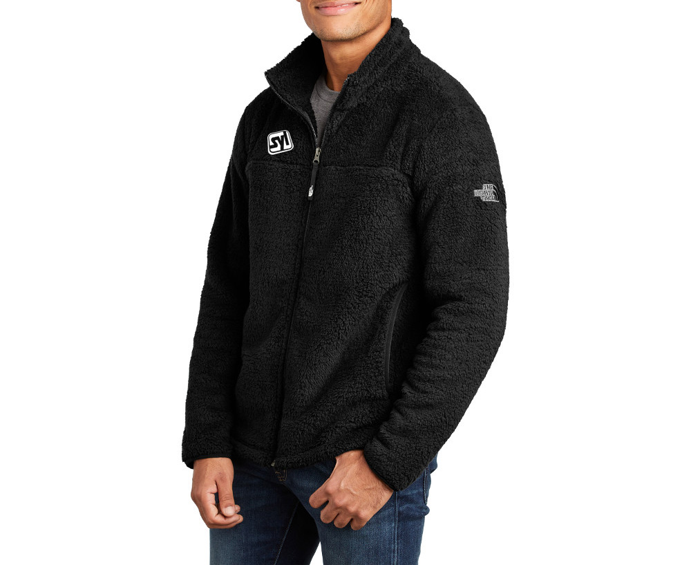 The North Face® High Loft Fleece - NF0A47F8_tnfblack_model_3q