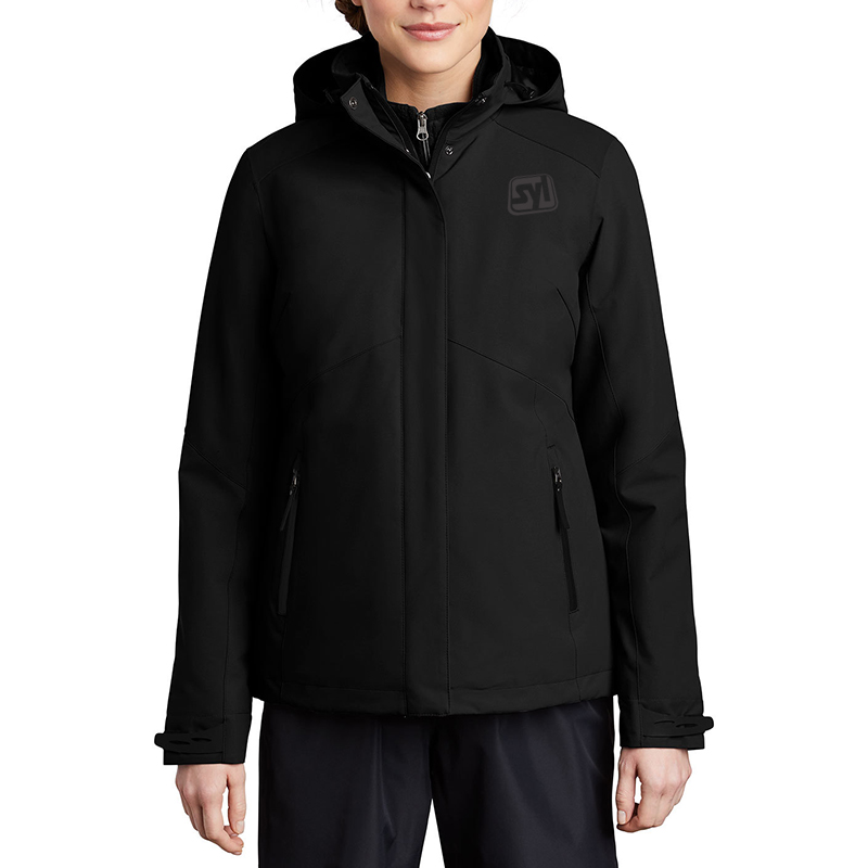 Port Authority® Ladies Insulated Waterproof Tech Jacket - black