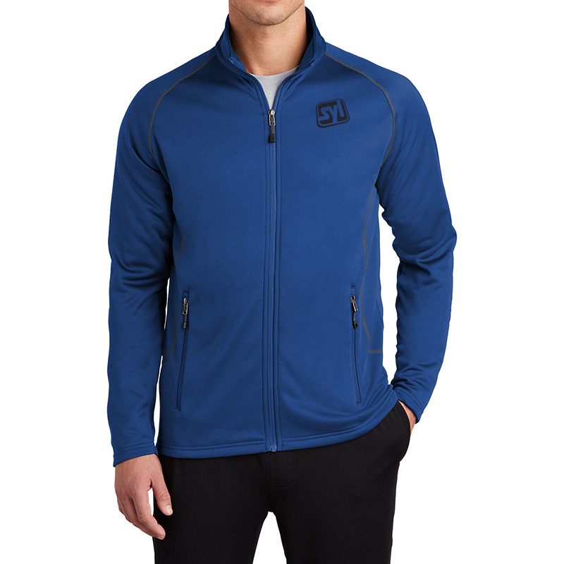 Eddie Bauer® Smooth Fleece Base Layer Full-Zip - blue