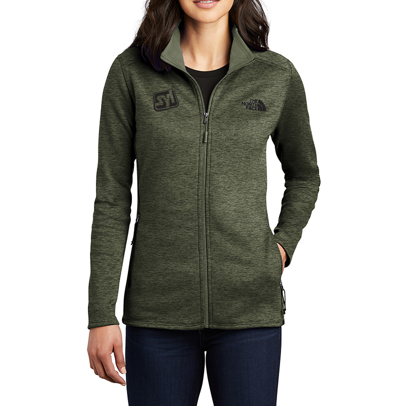 The North Face® Ladies Skyline Full-Zip Fleece Jacket - green