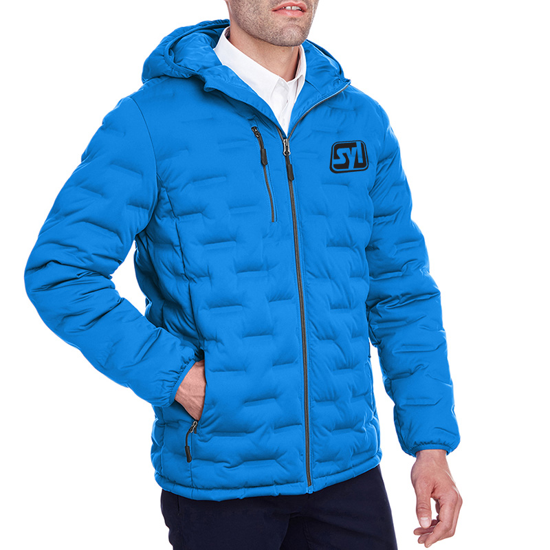North End Men’s Loft Puffer Jacket - ne708_4d_z
