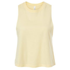 BELLA + CANVAS Women’s Racerback Cropped Tank - 100190_f_fm
