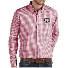Antigua Structure Long Sleeve Button Down Shirt - 104227-436_zoom
