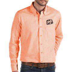 Antigua Structure Long Sleeve Button Down Shirt - 104227-447_zoom