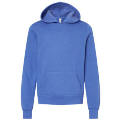 BELLA + CANVAS Youth Sponge Fleece Hoodie - 104722_f_fm