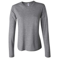 BELLA + CANVAS Women’s Jersey Long Sleeve Tee - 23828_f_fm