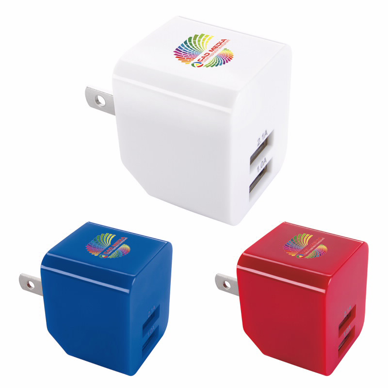 2 Port 2.1A Wall Adapter - 32118_zm