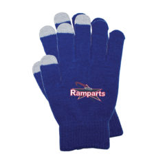 Touch Screen Gloves with Full Color Imprint - 80-44430-blue_5