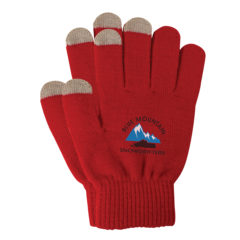Touch Screen Gloves with Full Color Imprint - 80-44430-red_4