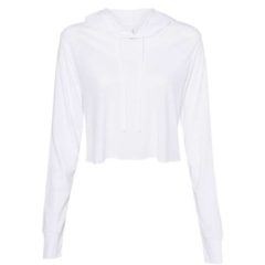 BELLA + CANVAS Women’s Triblend Crop Long Sleeve Hoodie - 82999_f_fm