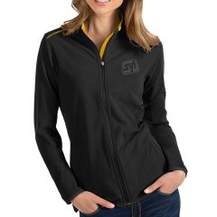 Antigua Glacier Women’s Full Zip Jacket - Black_gold