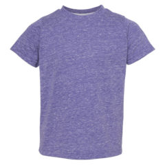 Rabbit Skins Toddler Harborside Melange T-Shirt - Rabbit_Skins_3391_Purple_Melange_Front_High