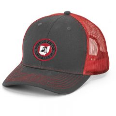 Basecamp® Mt. Whitney Cap - bc8102-charcoal-red_2
