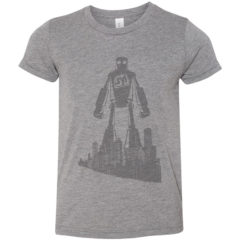 Bella + Canvas – Youth Triblend Short Sleeve Tee - f