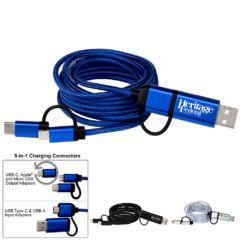 “Oslo” 6 Foot Braided Charging Cable - oslocablegroup