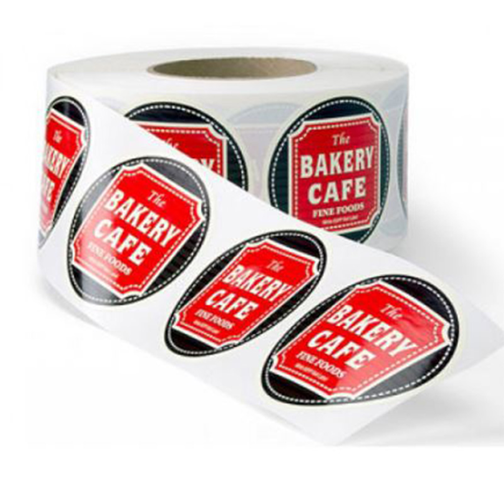 Round Roll Labels Various Sizes Show Your Logo