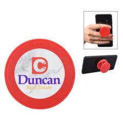 Collpasible Phone Grip and Stand - 136_RED_Digibrite