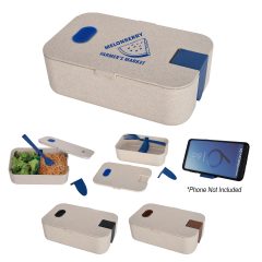 Wheat Lunch Set with Phone Holder - 2218_group