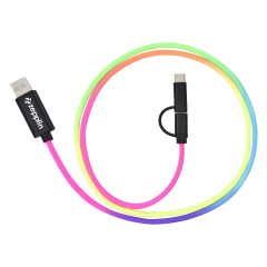 Rainbow Braided Charging Cable - 2595_group
