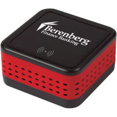 Maestro Wireless Speaker and Charging Pad - 2995_REDBAND_BLK_Silkscreen