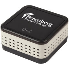 Maestro Wireless Speaker and Charging Pad - 2995_WHTBAND_BLK_Silkscreen